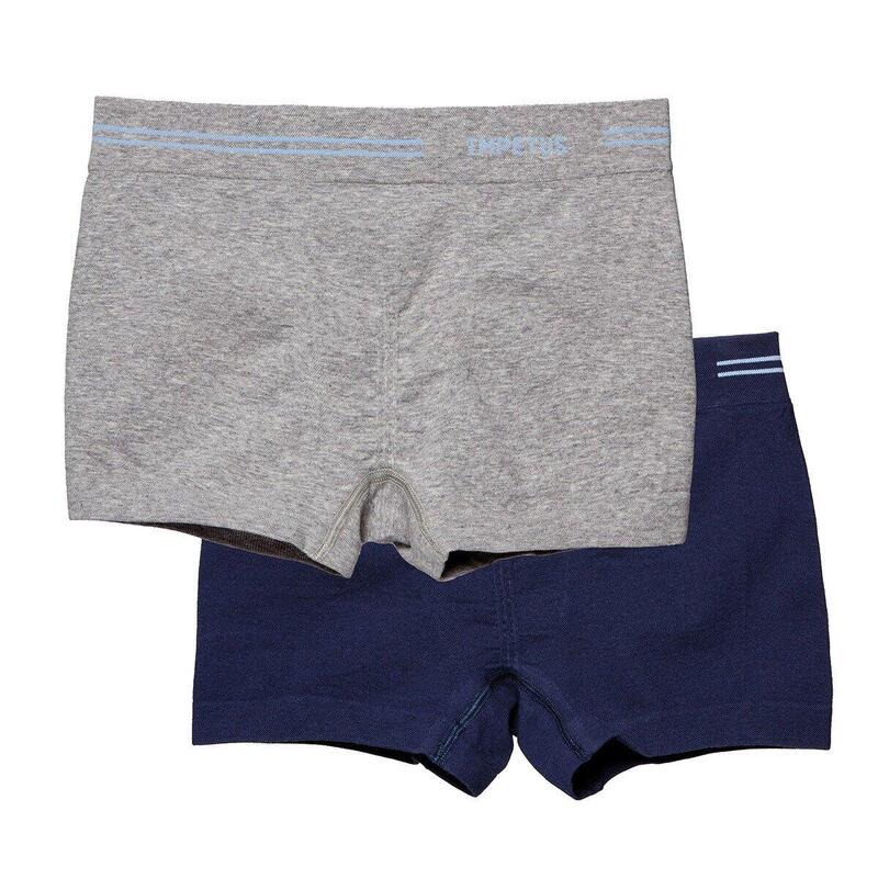 Pack de 2 boxers en coton sans coutures Seamless