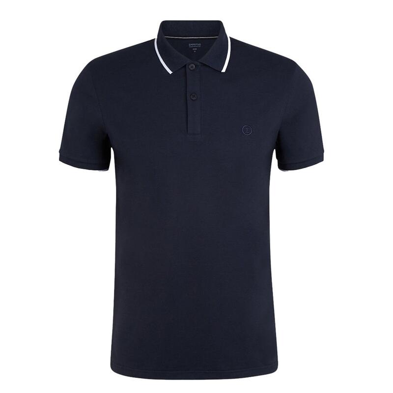 Polo chic en coton manches courtes