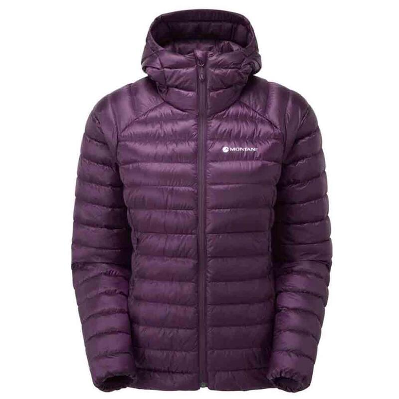 Anti-Freeze Hoodie Women's Down Jacket - Purple