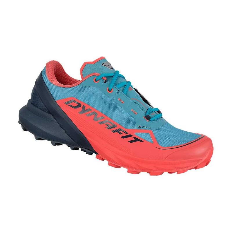 Ultra 50 GTX Women's Waterproof Trail Running Shoes - Blue/Red/Black