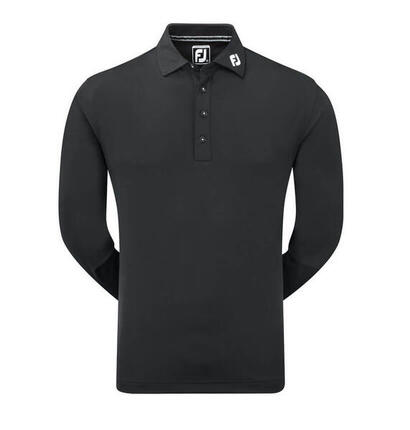 Footjoy Thermolite Golf Longsleeve Polo Noir