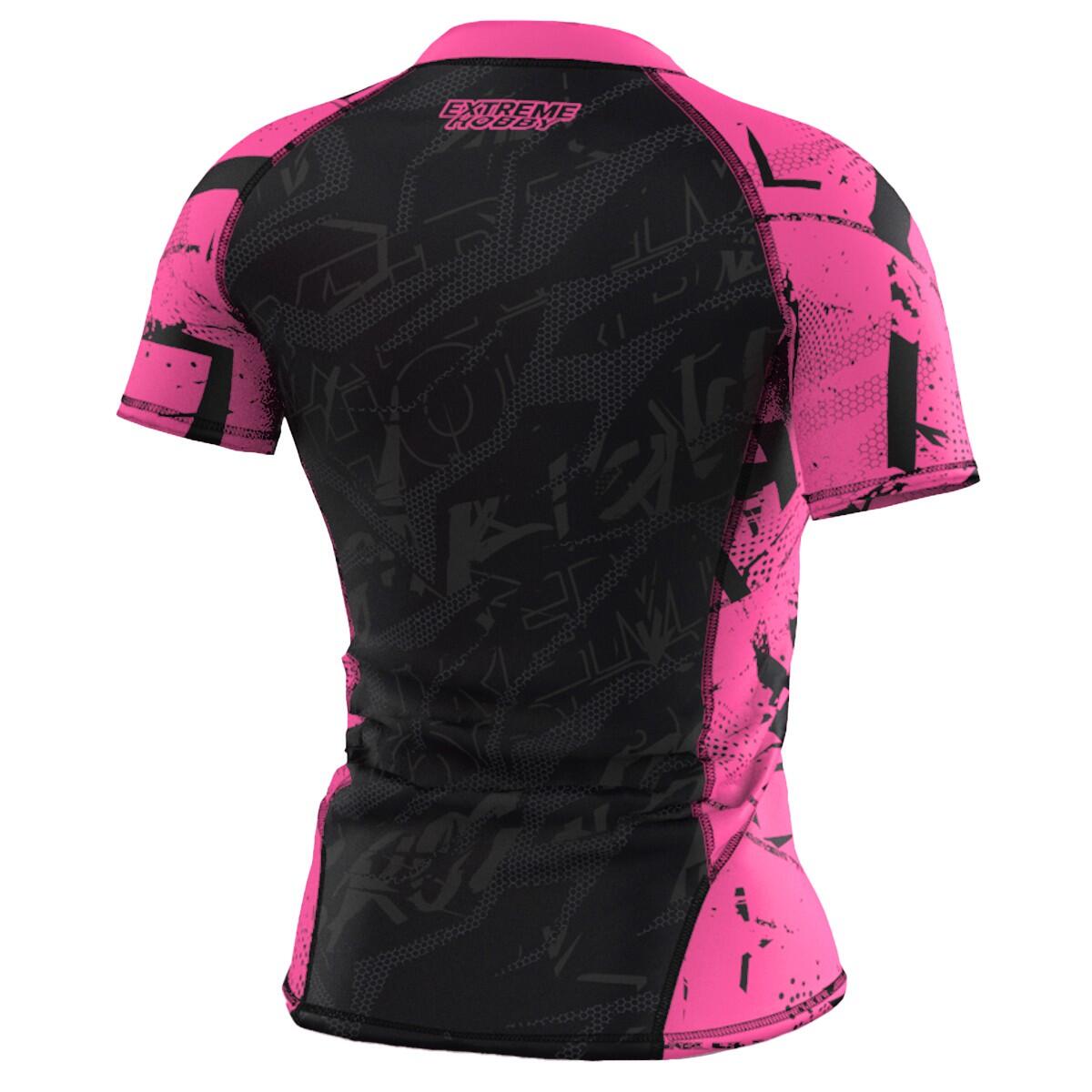 Rashguard MMA femme manches courtes EXTREME HOBBY NEO 2/4