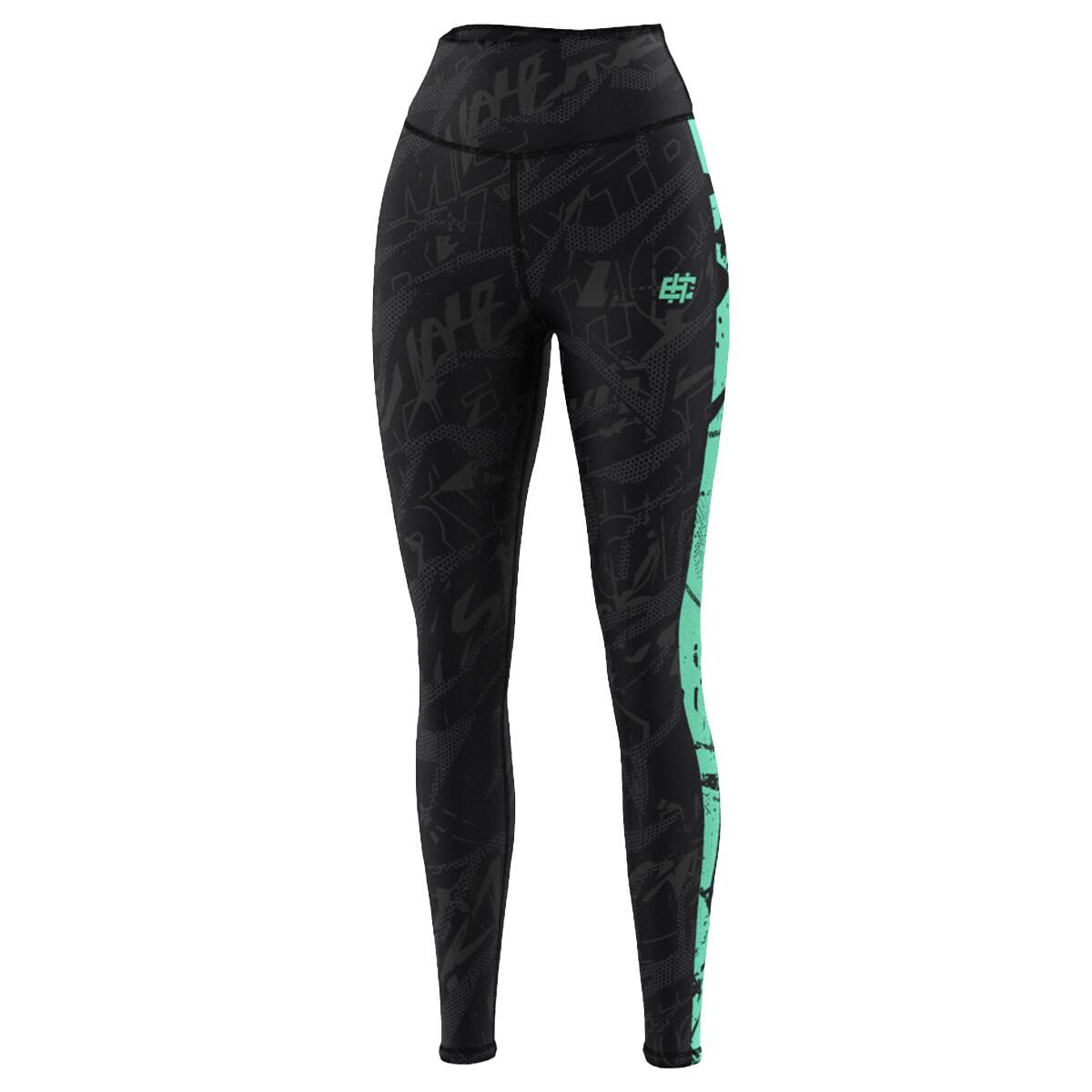 Legginsy sportowe damskie z wysokim stanem EXTREME HOBBY NEO