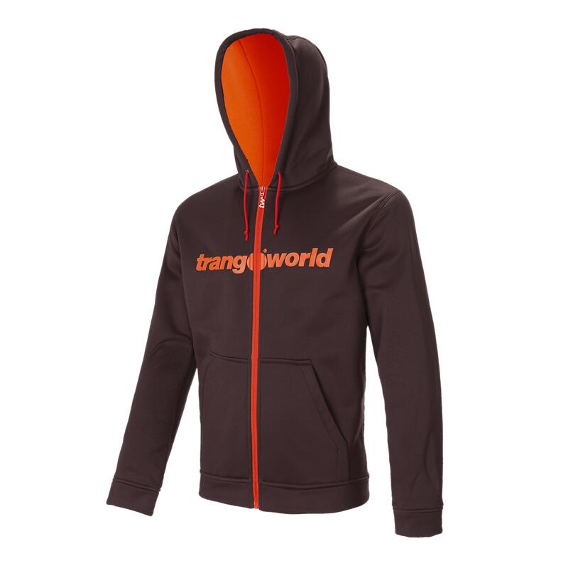 Chaqueta para Hombre Trangoworld Ripon Marrón/Naranja