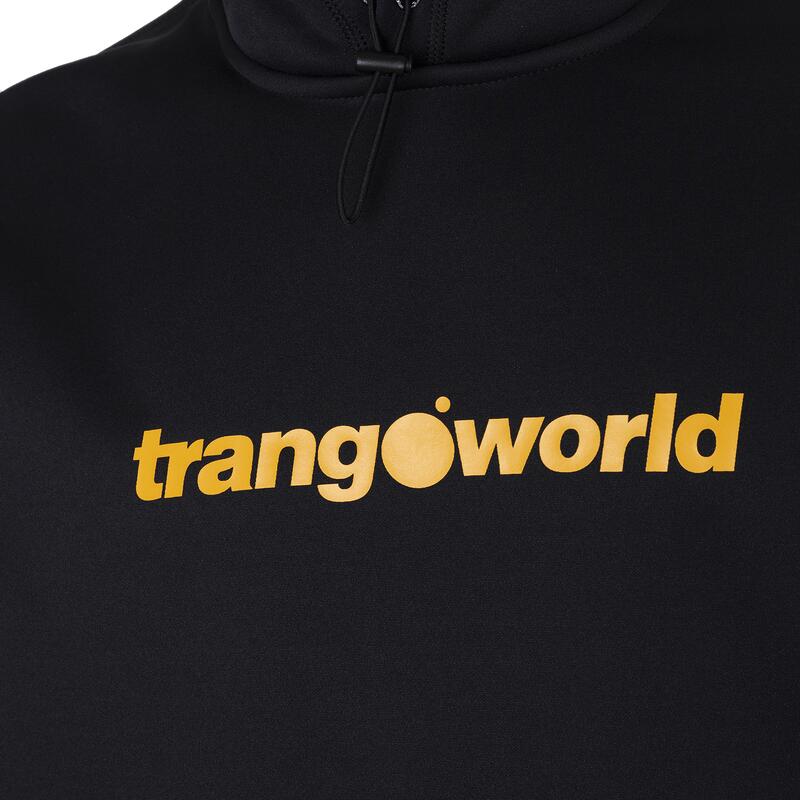 Sudadera para Hombre Trangoworld Login Negro/Naranja