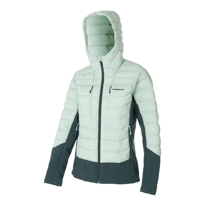 Chaqueta fibra para Mujer Trangoworld Abeille kb Verde/Verde