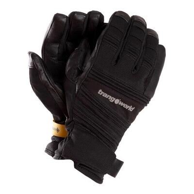 Halfhoge handschoenen trangoworld triglav zwart/zwart/grijs