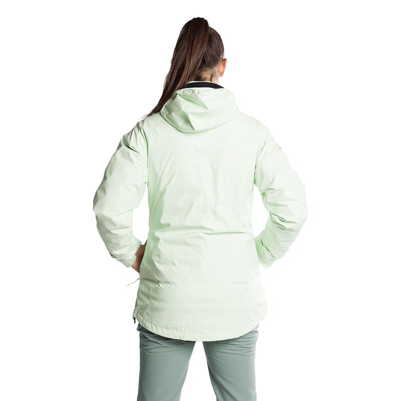 Chaqueta para Mujer Trangoworld Bruket complet Verde Impermeable