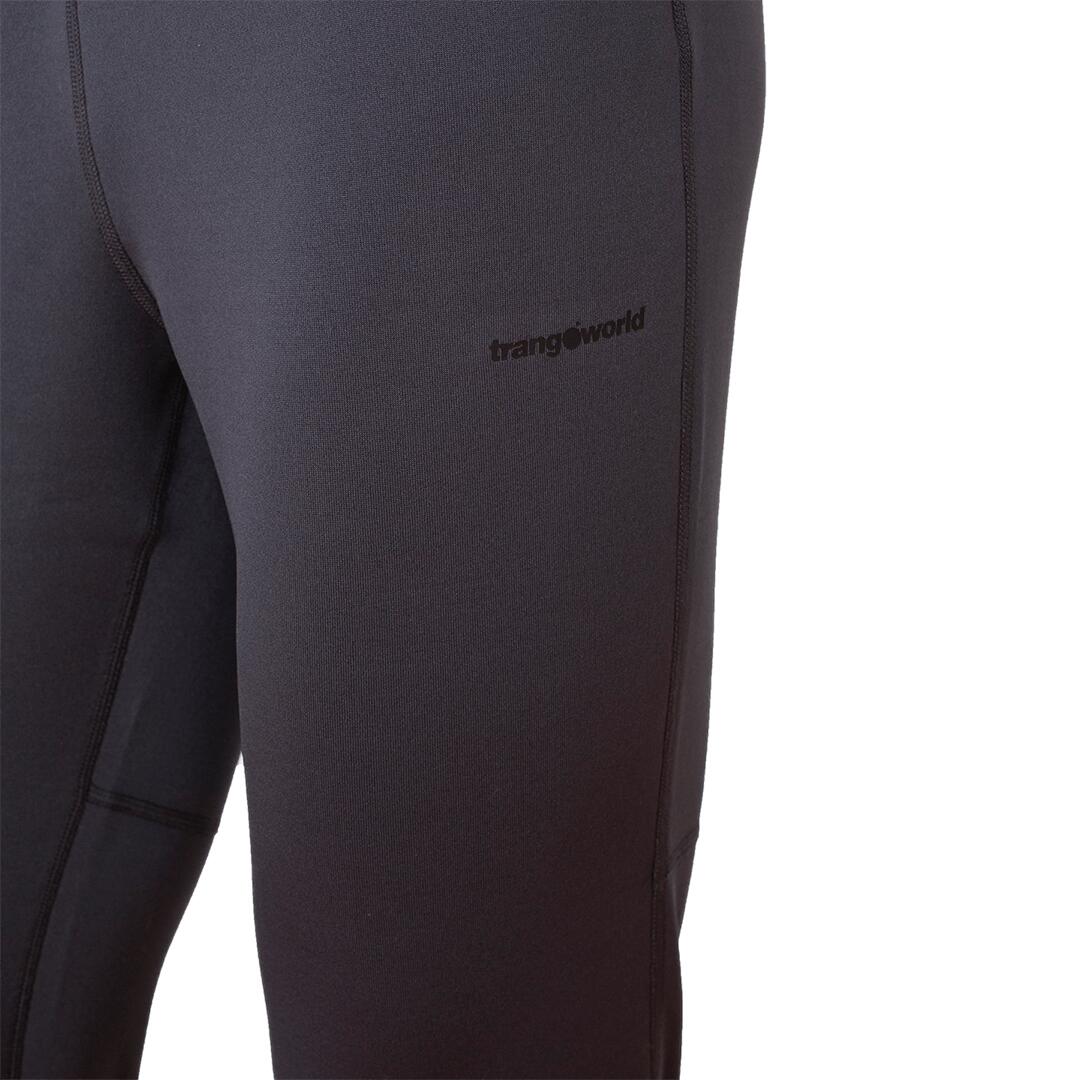 Mallas leggings larga para Hombre Trangoworld Pessons Negro 3/7