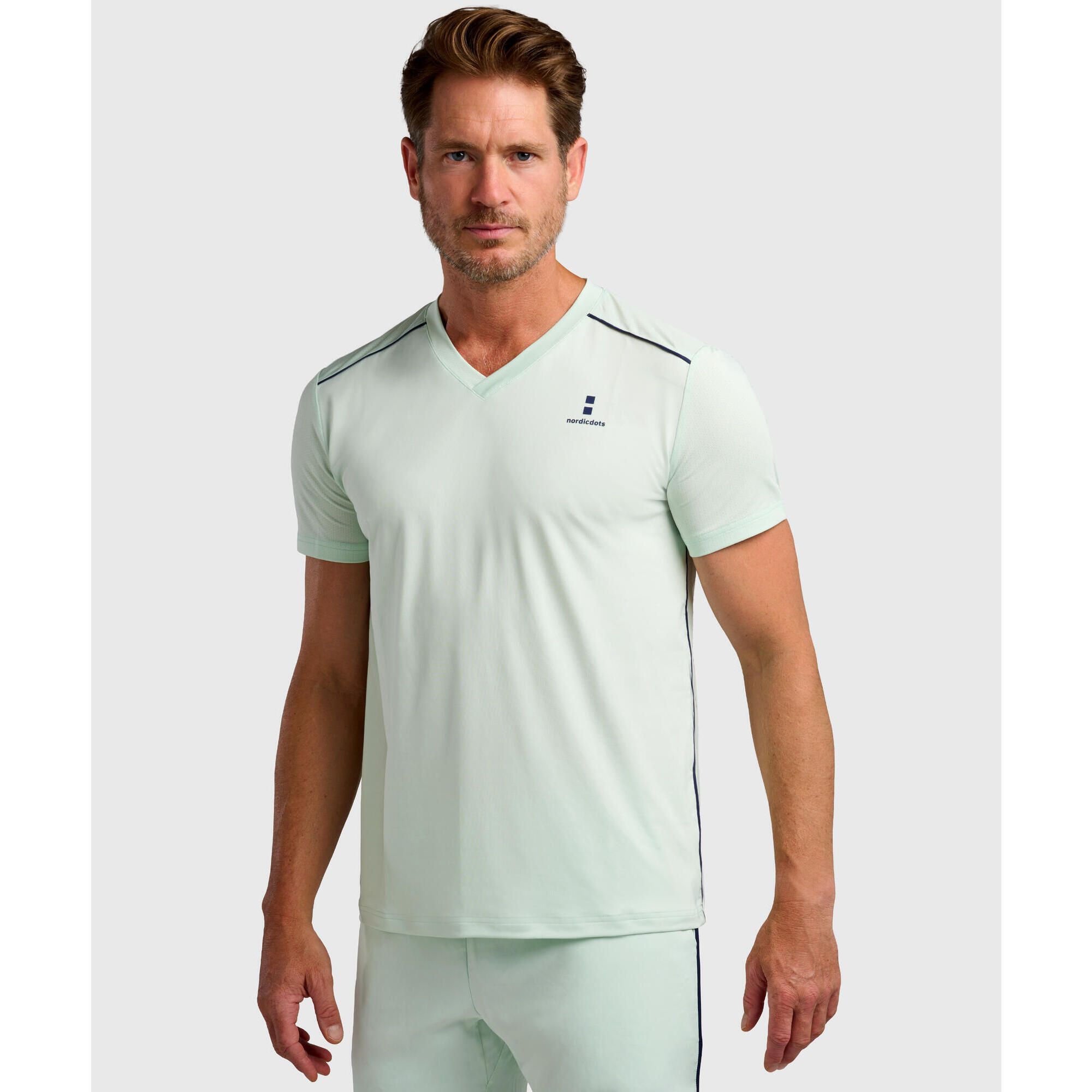 Men's Performance Tennis/Padel T-shirt Mint