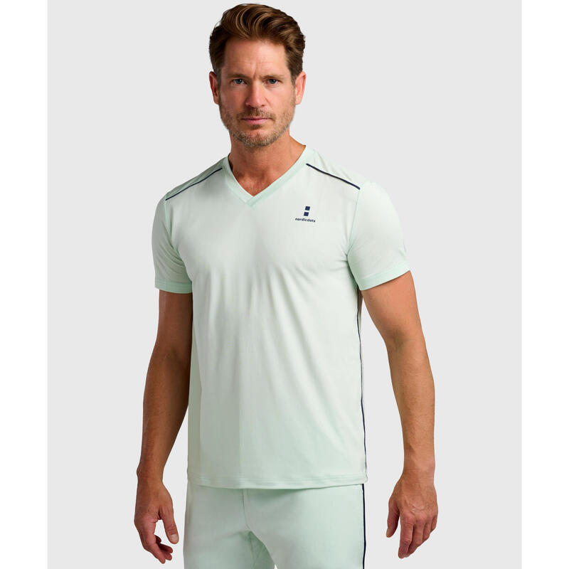 Performance Tennis/Padel T-shirt Heren Mint