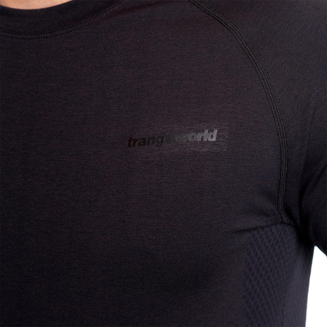 Camiseta térmica manga larga para Hombre Trangoworld Clarac Negro/Gris 5/6