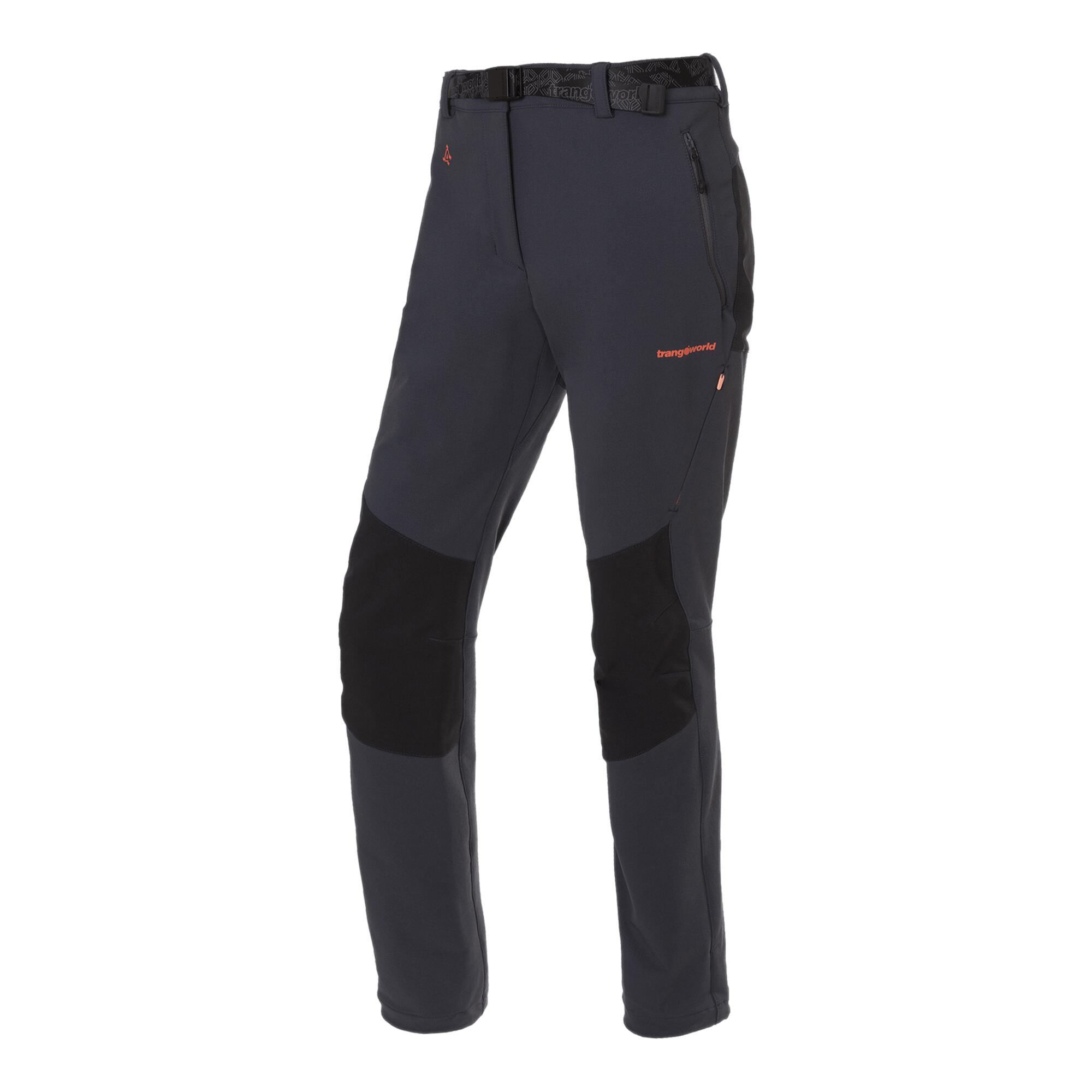 TRANGOWORLD Pantalón para Mujer Trangoworld Dunai dr Gris/Negro protección UV+30