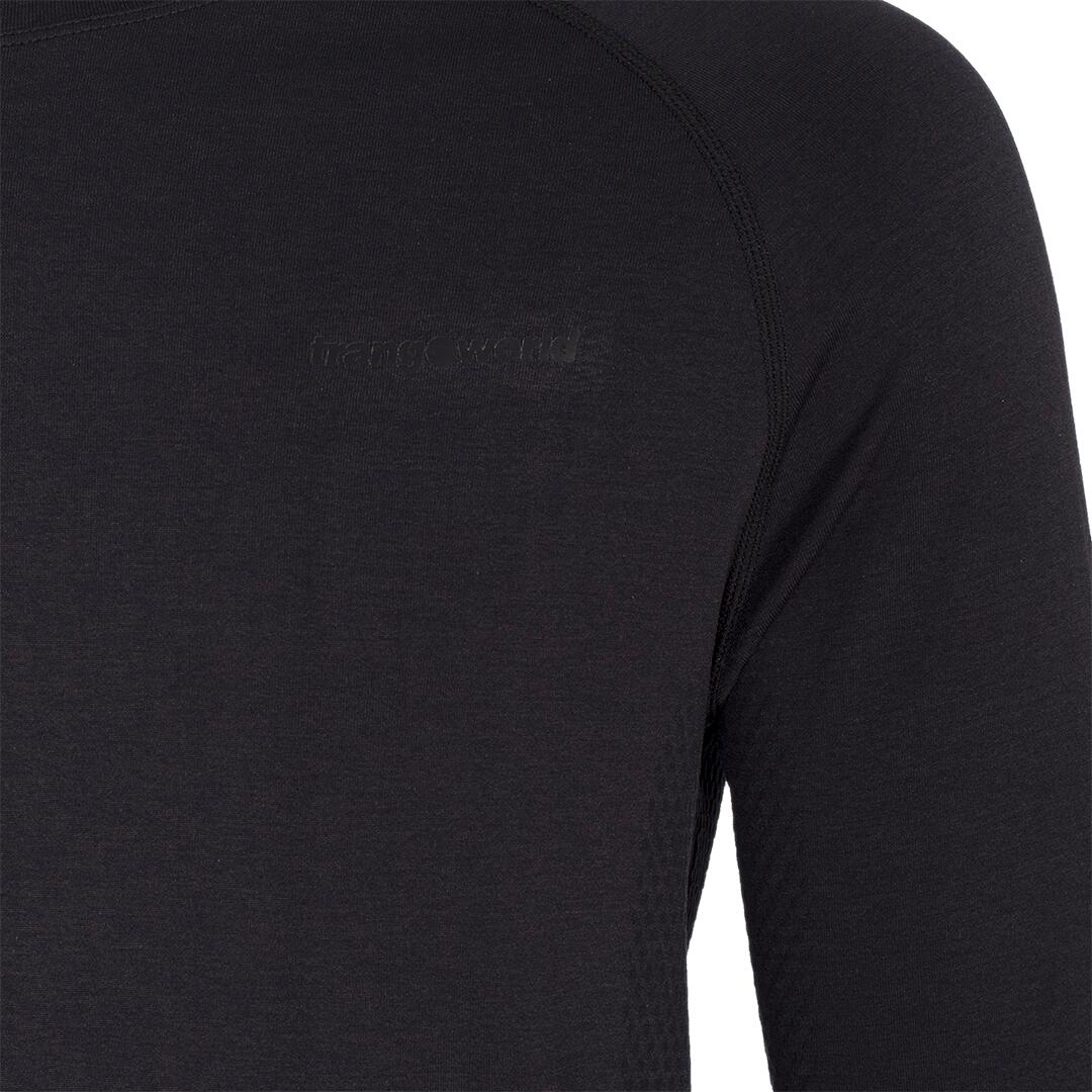 Camiseta térmica manga larga para Hombre Trangoworld Clarac Negro/Gris 2/6