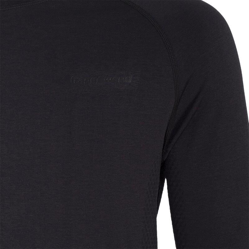 Camiseta térmica manga larga para Hombre Trangoworld Clarac Negro/Gris