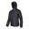 Chaqueta plumas para Hombre Trangoworld Timun Negro/Azul 180g 600cuin