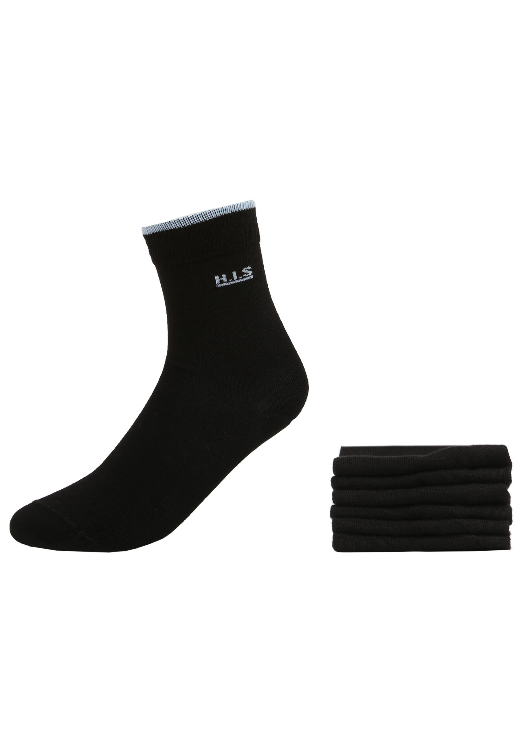 H.I.S H.I.S Socken (7 Paar) mit farbigen Bündchen 2/7
