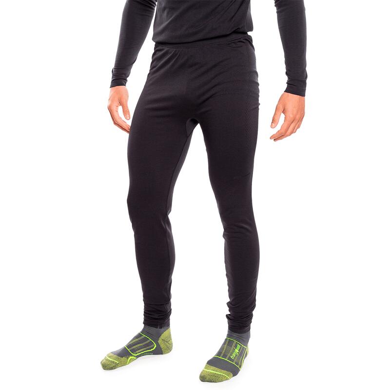 Leggings para Hombre Trangoworld Huos Negro/Gris