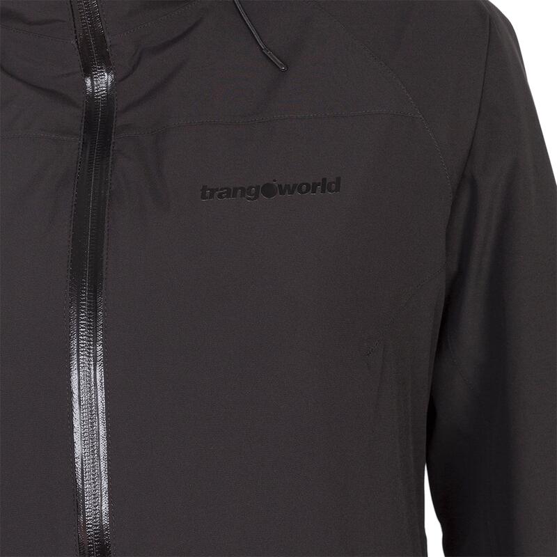 Chaqueta fibra para Mujer Trangoworld Bodo termic vd Negro Impermeable