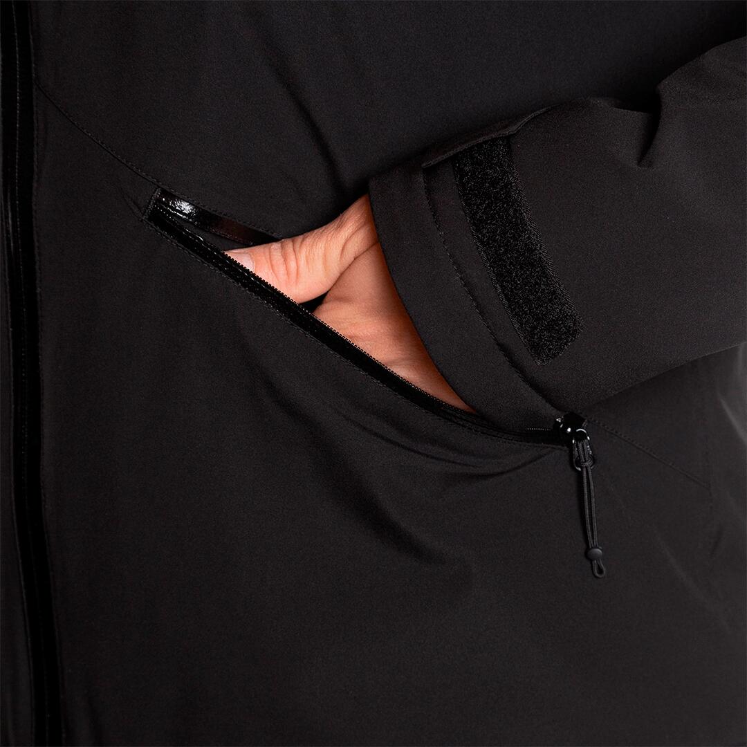 Chaqueta acolchada para Mujer Trangoworld Bodo termic vd Negro Impermeable 5/7
