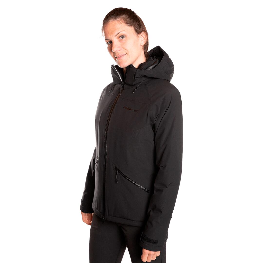 Chaqueta acolchada para Mujer Trangoworld Bodo termic vd Negro Impermeable 3/7