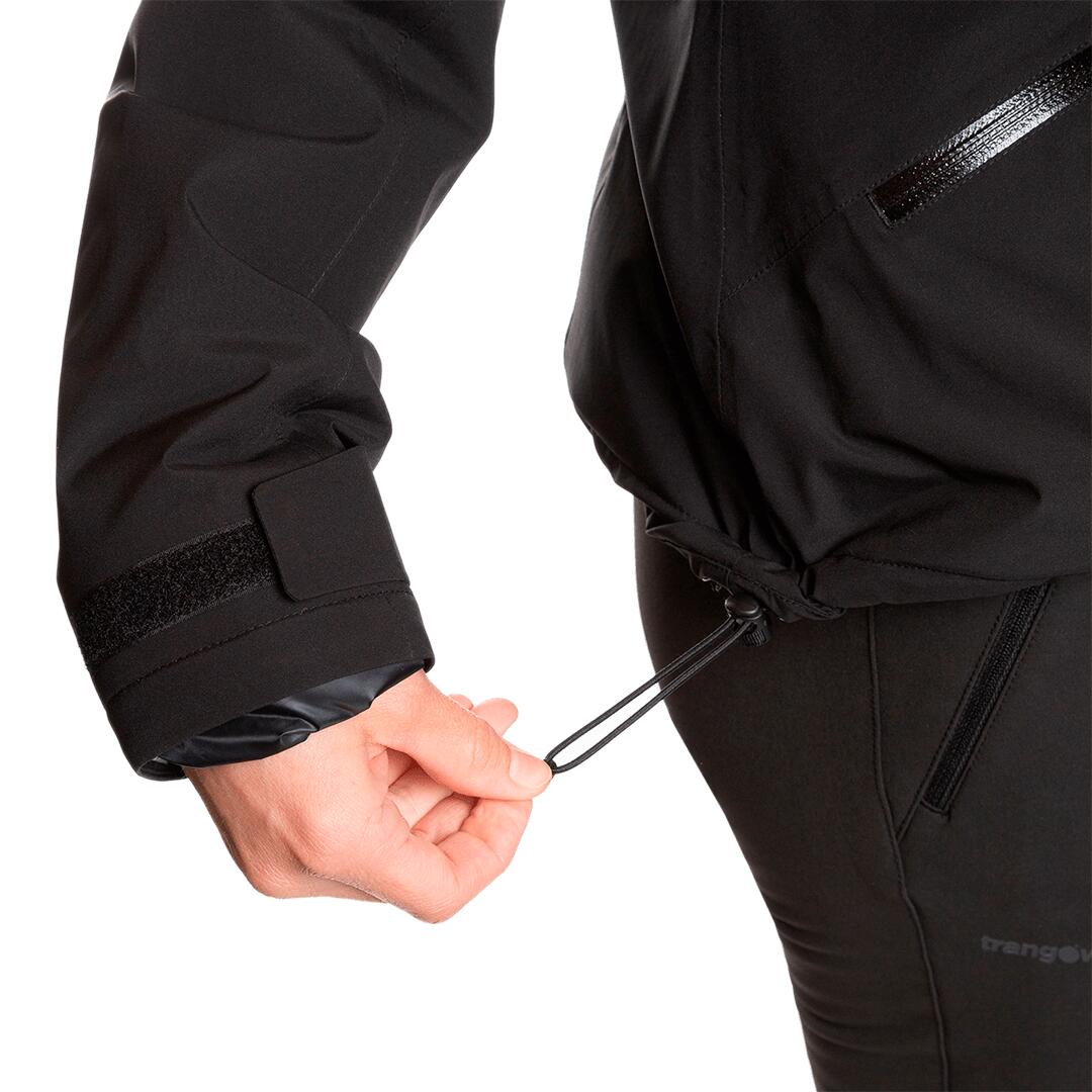 Chaqueta acolchada para Mujer Trangoworld Bodo termic vd Negro Impermeable 6/7