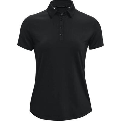 Under armour golf polo met korte mouwen dames zinger zwart
