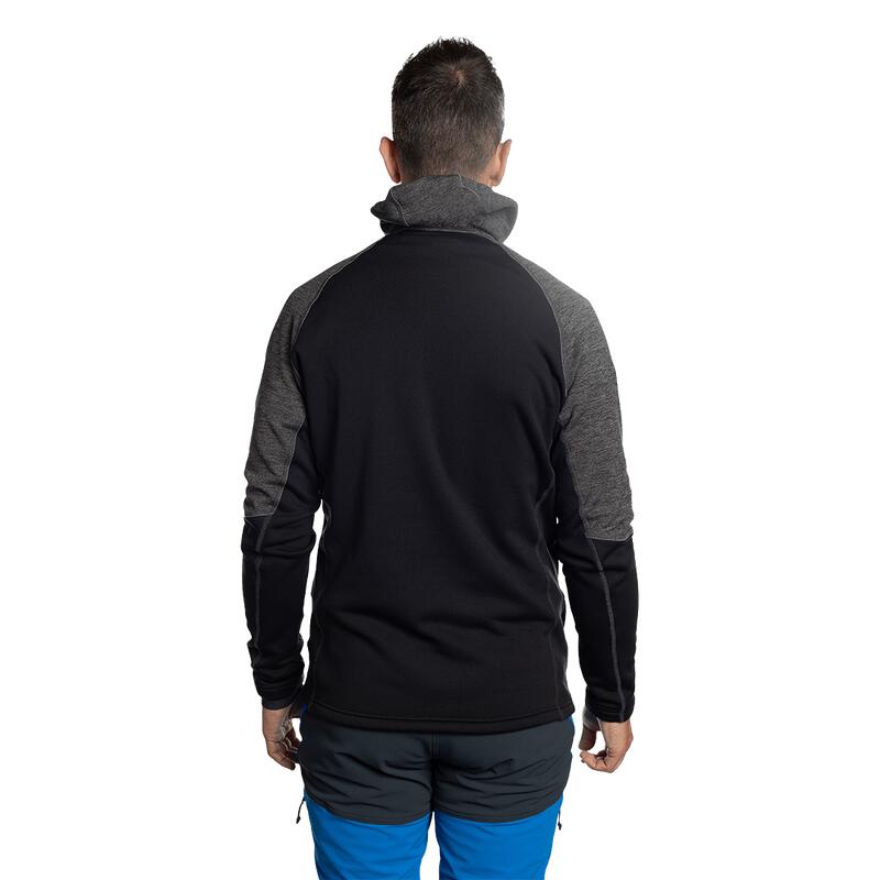 Chaqueta para Hombre Trangoworld Calabre Negro/Gris