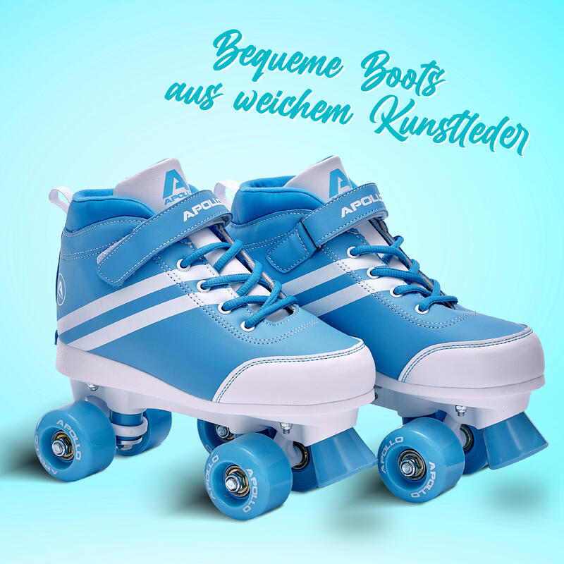 Disco Roller Soft Boots - Größenverstellbare Kinder Rollschuhe
