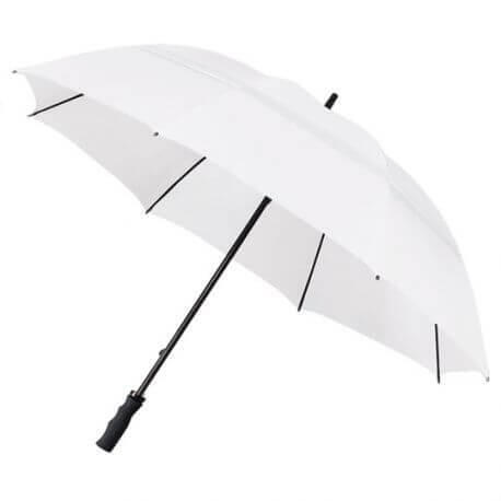 FALCON Parapluie De Golf  Eco Golf Stormproof  Blanc