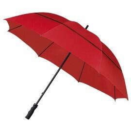 FALCON Parapluie De Golf  Eco Golf Stormproof  Rouge