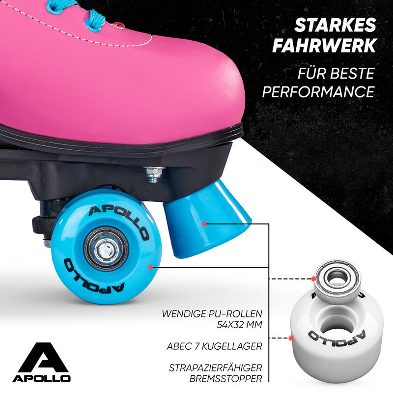 Disco Roller - Classic Roller - Rollschuhe für Kinder und Erwachsene