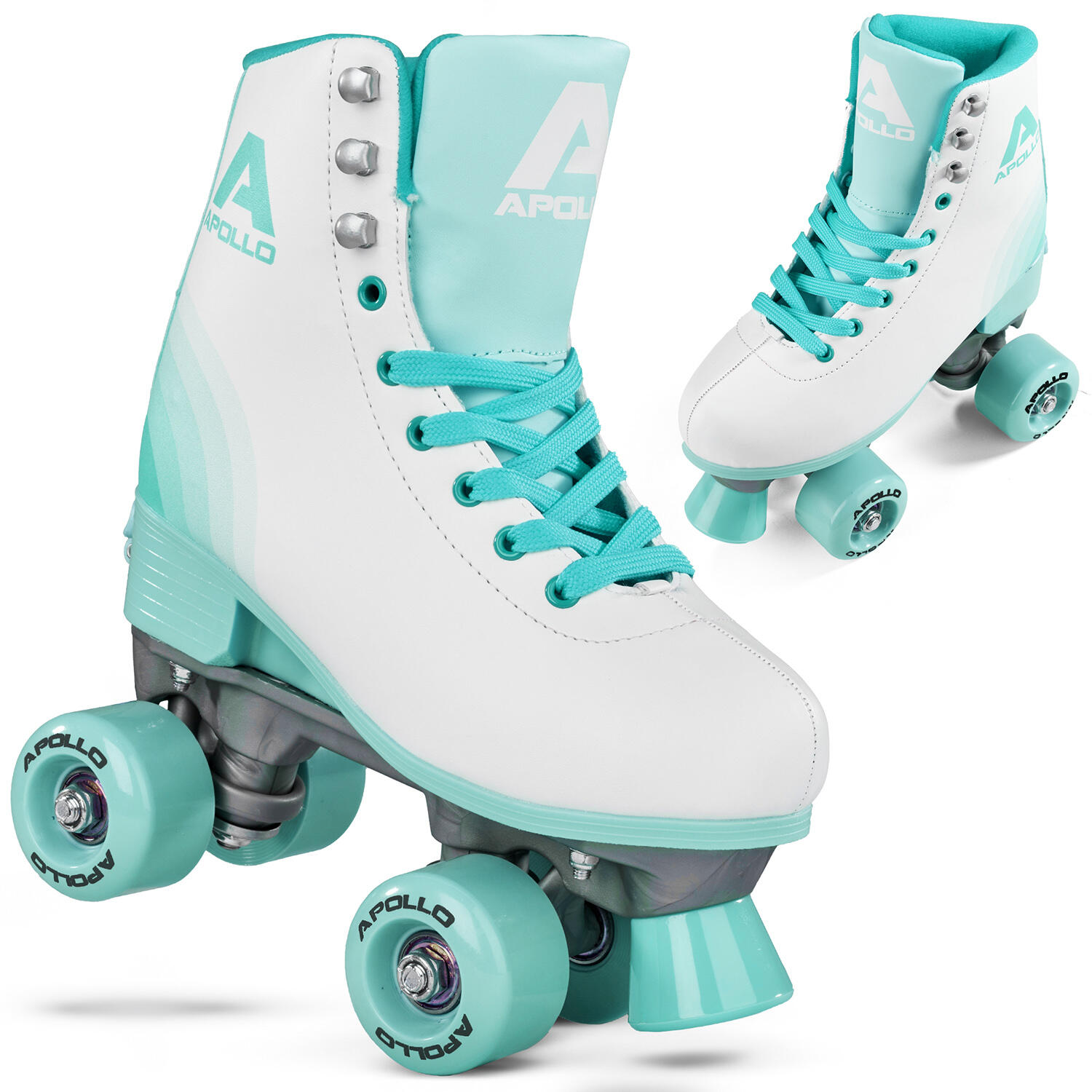 APOLLO Disco Rolschaatsen, Kind, Tiener en Volwassene, Verstelbaar van 31 tot 42