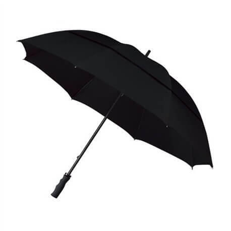 FALCON Parapluie De Golf  Eco Golf Stormproof  Noir