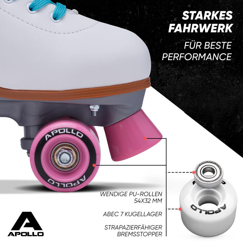 Disco Roller - Classic Roller - Rollschuhe für Kinder und Erwachsene