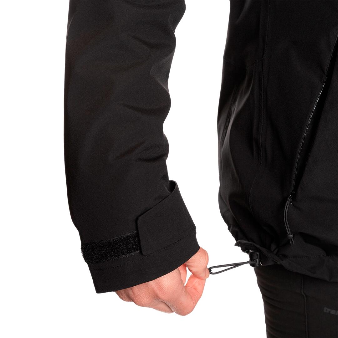 Chaqueta 3 en 1 para Mujer Trangoworld Bruket complet Negro Impermeable 6/7
