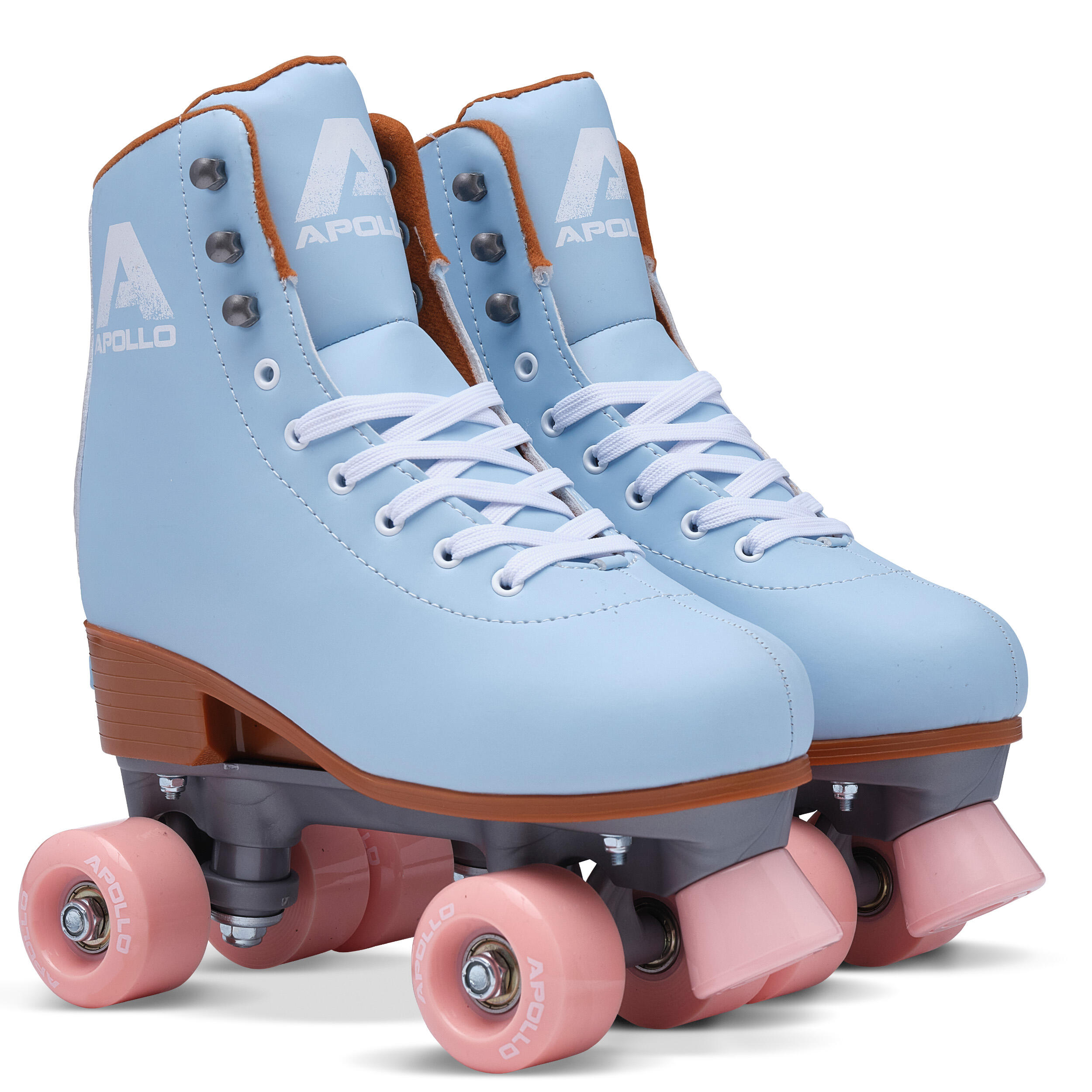 Apollo - Apollo Disco Roller Classic – Patins À Roulettes Réglables Enfants & Adultes - Patins À Roulettes - Bleu|rose - 39/42 - Decathlon