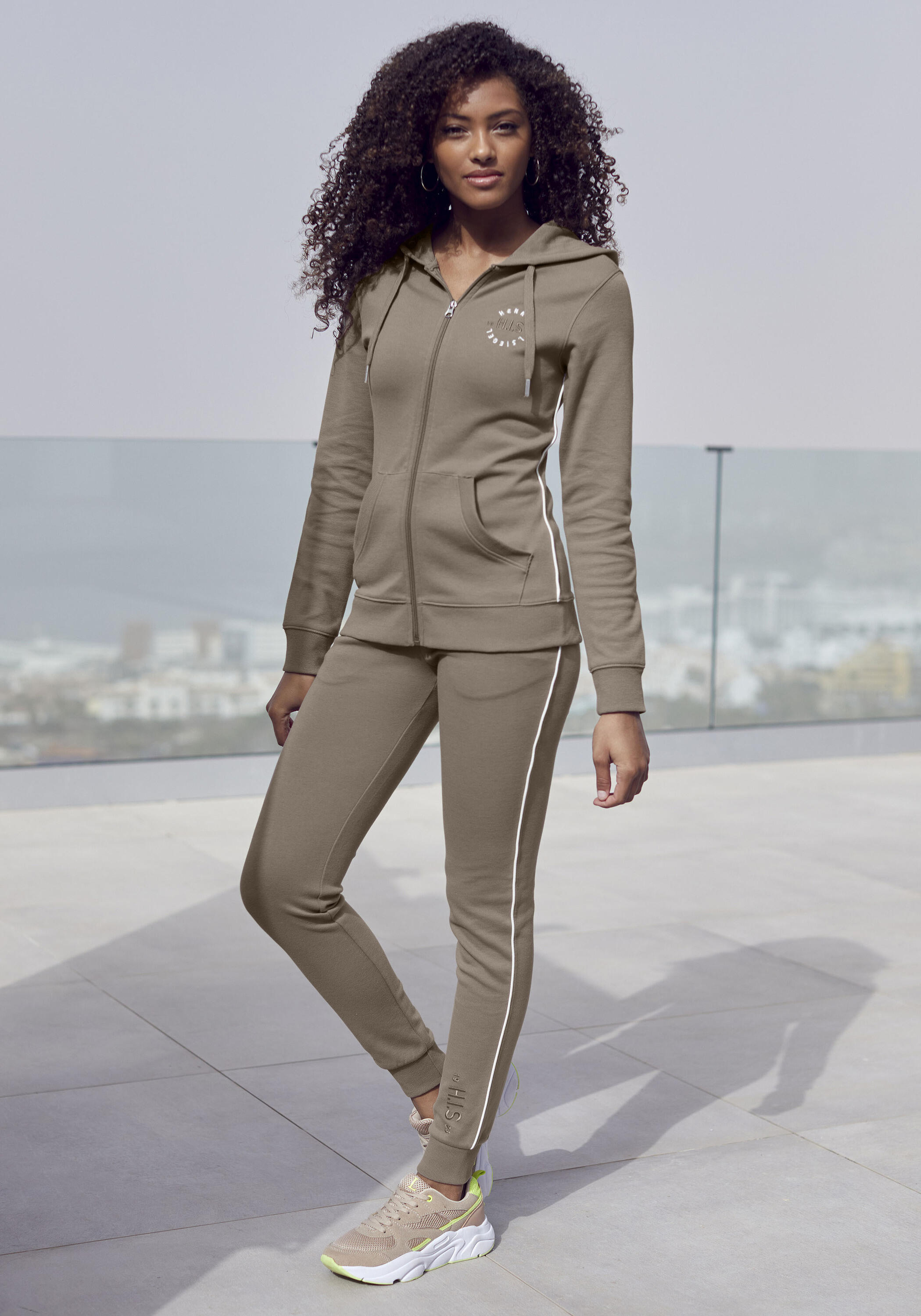 Damen Sweathose 5/7