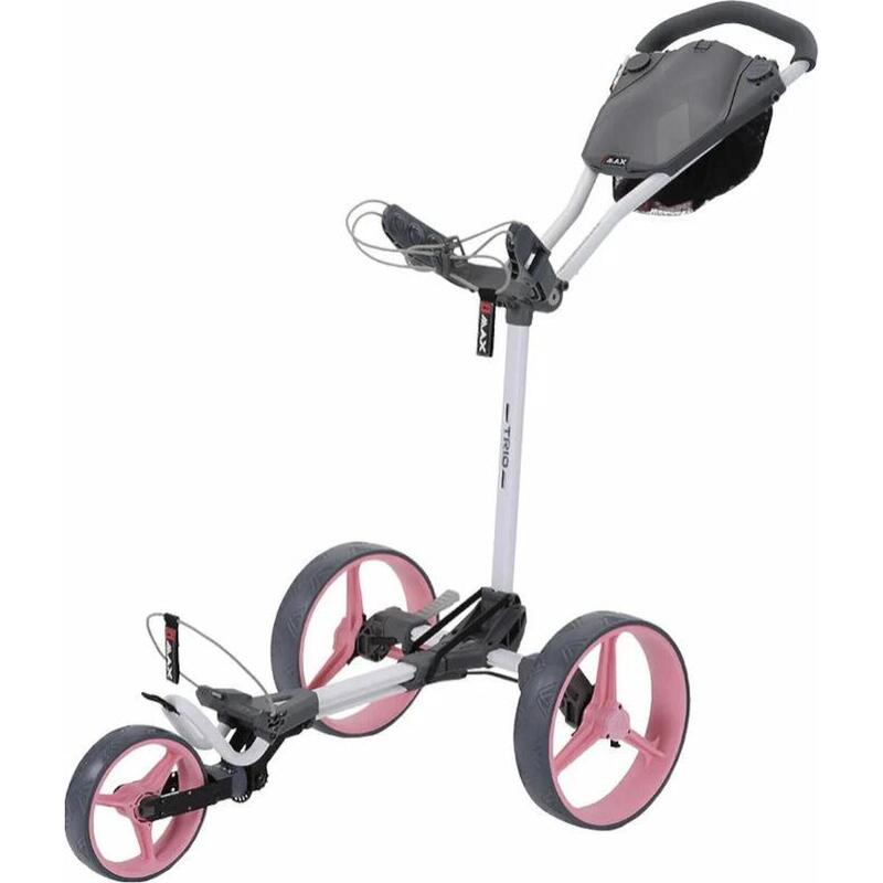 BIG MAX Golf Trolley  Blade Trio   Wit