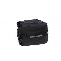 Waterdichte regenhoes voor enkele fietstas 48 x 55 cm zwart