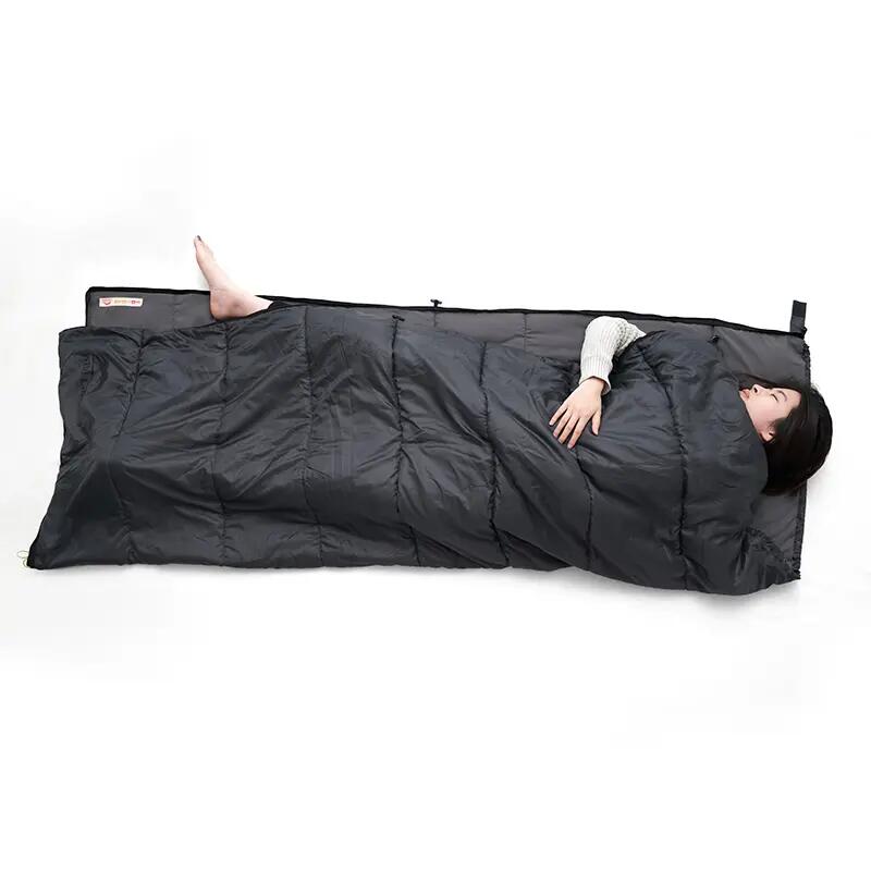 Sacco a pelo multiuso | 10° Conforto | Borsa + Poncho + Piumino 5/7