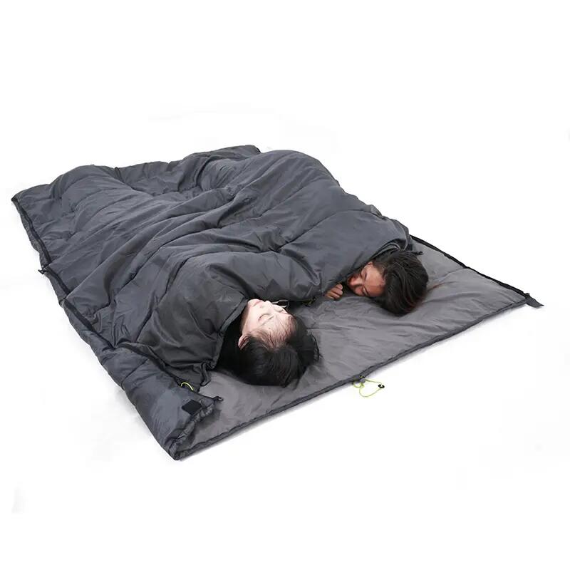 Sacco a pelo multiuso | 10° Conforto | Borsa + Poncho + Piumino 4/7