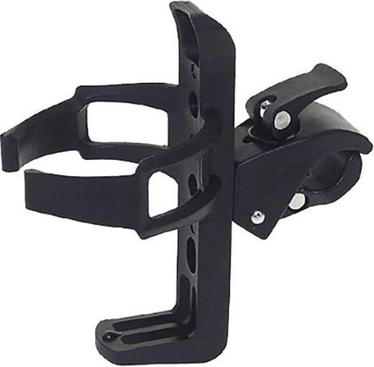 M-WAVE Bidonhouder Eco Kunststof Kantelbaar Zwart