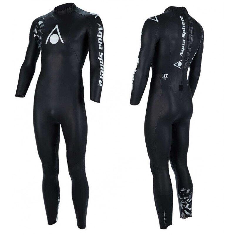 Aqua Sphere - Combinaison Triathlon Femme Aqua Sphere Pursuit V3 Xxs - Combinaison Néoprène - Noir - S - Decathlon
