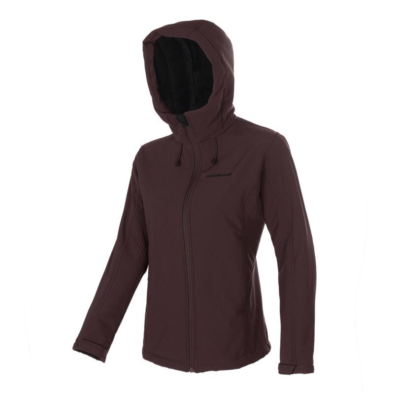 Chaqueta cortavientos para Mujer Trangoworld Broome Marrón