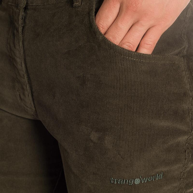 Pantalón para Mujer Trangoworld Batisielles Marrón