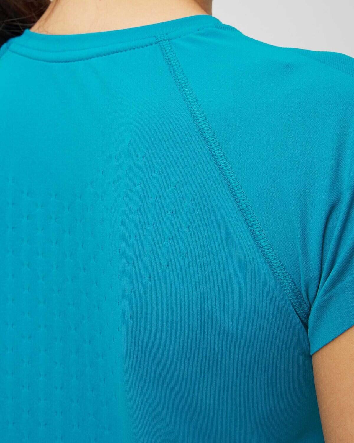 Training SS Tshirt W Enamel Damen vert camo polyester 5/7