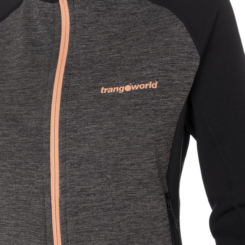 Chaqueta para Mujer Trangoworld Polset Negro/Gris