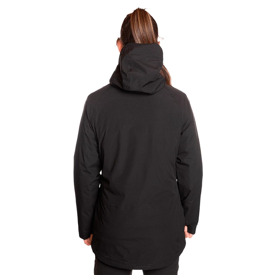 Chaqueta 3 en 1 para Mujer Trangoworld Bruket complet Negro Impermeable 4/7