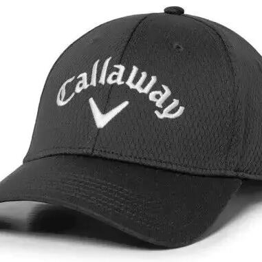 Callaway Golf Mens Side Crested Tour Logo Cap - Charcoal - One Size